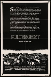 6h1240 POLTERGEIST int'l 1sh 1982 Tobe Hooper & Steven Spielberg, the first real ghost story!