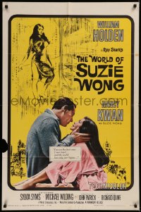 6h1540 WORLD OF SUZIE WONG 1sh 1960 William Holden was the first man that Nancy Kwan ever loved!