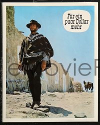 6h0014 FOR A FEW DOLLARS MORE 12 German LCs 1966 Leone's Per qualche dollaro in piu, Clint Eastwood!