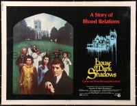 6j0049 HOUSE OF DARK SHADOWS linen 1/2sh 1970 how vampires do it, a bizarre act of unnatural lust!