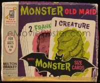 6k0045 MONSTER OLD MAID card game 1964 Frankenstein, Creature from the Black Lagoon, cool!