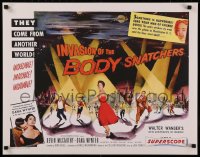 6k0232 INVASION OF THE BODY SNATCHERS 22x28 REPRO poster 1990s same art as rare style B half-sheet!