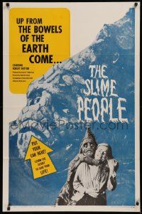 6k0127 SLIME PEOPLE 1sh 1963 wild cheesy wacky monster image, learn the secret to save your life!