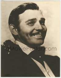 6p0250 CLARK GABLE deluxe 11x14 RE-STRIKE 1970s the legendary leading man from Gone with the Wind!