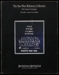 6p0094 BUTTERFIELD & BUTTERFIELD THE STAR WARS REFERENCE COLLECTION 11/15/99 auction catalog 1999