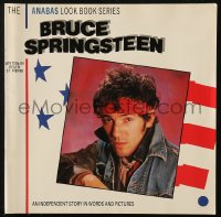 6p0481 BRUCE SPRINGSTEEN English softcover book 1985 an independent story in words & pictures!