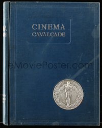 6p0424 CINEMA CAVALCADE set of 2 English hardcover books 1940 with 500 tipped-in movie images!