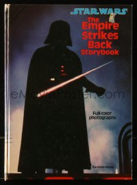 6p0381 EMPIRE STRIKES BACK hardcover book 1984 storybook with lots of full-color photographs!