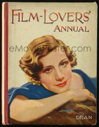 6p0434 FILM-LOVERS' ANNUAL English hardcover book 1934 wonderful photos of top stars of the day!