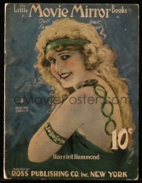 6p0498 HARRIET HAMMOND softcover book 1920 The Little Movie Mirror Book all about her!