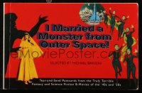 6p0500 I MARRIED A MONSTER FROM OUTER SPACE softcover book 1994 full-color horror poster images!