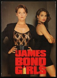 6p0501 JAMES BOND GIRLS 1st printing English softcover book 1989 bios & images of sexy women!