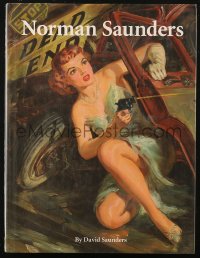 6p0401 NORMAN SAUNDERS hardcover book 2008 his full-color art from pulp magazines, comics & more!