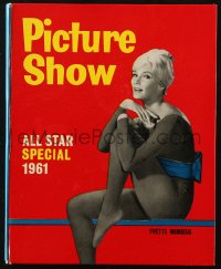 6p0436 PICTURE SHOW ALL STAR SPECIAL 1961 English hardcover book 1960 Yvette Mimieux on the cover!