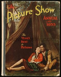 6p0452 PICTURE SHOW ANNUAL English hardcover book 1933 the best magazine articles from that year!