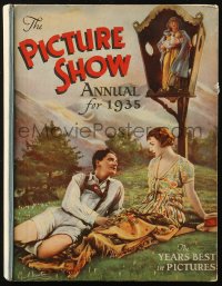 6p0445 PICTURE SHOW ANNUAL English hardcover book 1935 The Year's Best in Pictures, great images!