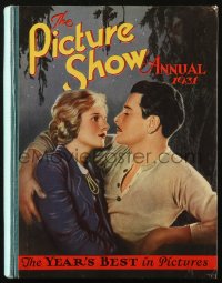6p0442 PICTURE SHOW ANNUAL English hardcover book 1931 The Year's Best in Pictures, great images!