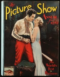 6p0443 PICTURE SHOW ANNUAL English hardcover book 1932 The World's Best in Pictures, w/ many photos!