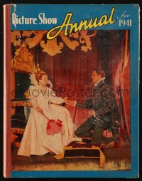 6p0450 PICTURE SHOW ANNUAL English hardcover book 1941 the best magazine articles from that year!