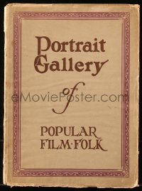 6p0526 PORTRAIT GALLERY OF POPULAR FILM FOLK softcover book 1923 Lon Chaney, Fairbanks, Pickford