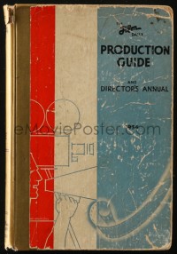 6p0403 PRODUCTION GUIDE & DIRECTOR'S ANNUAL 1934 hardcover book 1934 cool United Artists Disney ad!