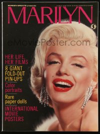 6p0514 MARILYN MONROE softcover book 1990s Screen Greats, includes 8 giant fold-out pin-up posters!
