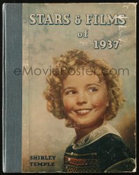 6p0412 STARS & FILMS English hardcover book 1937 filled with many movie photos & information!