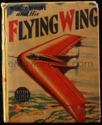 6p0422 WINDY WAYNE & HIS FLYING WING Better Little Book hardcover book 1942 Erwin L. Darwin art!