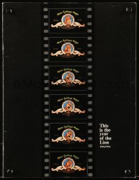 6p0234 MGM 1965-66 campaign book 1965 Cincinnati Kid, Elvis in Harum Scarum, Doctor Zhivago & more!