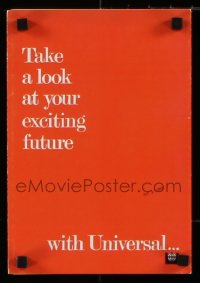 6p0243 UNIVERSAL 1968-69 campaign book 1968 Clint Eastwood, John Wayne, Paul Newman & more!