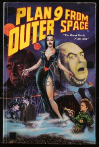 6p0010 PLAN 9 FROM OUTER SPACE 2nd printing comic book 1991 drawn by Timmons & McCorkindale!