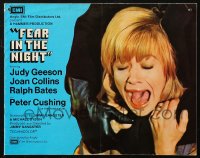 6p0679 FEAR IN THE NIGHT English pressbook 1972 Judy Geeson being strangled from behind!