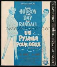 6p0672 LOVER COME BACK French pressbook 1961 Rock Hudson, Doris Day, Tony Randall, Xarrie art!