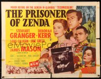 6p0004 PRISONER OF ZENDA style B 1/2sh 1952 Stewart Granger, Deborah Kerr, James Mason, Jane Greer