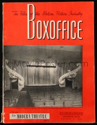 6p1416 BOX OFFICE exhibitor magazine October 4, 1952 Gary Cooper in Springfield Rifle & more!