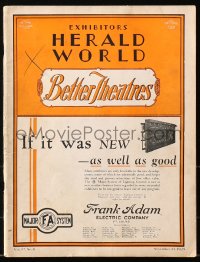 6p1198 EXHIBITORS HERALD WORLD exhibitor magazine November 23, 1929 great theater interior images!