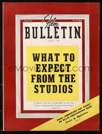 6p1344 FILM BULLETIN exhibitor magazine August 2, 1948 Bogart, Robinson & Bacall in Key Largo!