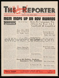 6p1358 HOLLYWOOD REPORTER exhibitor magazine July 15, 1938 Charles Boyer & Hedy Lamarr in Algiers!