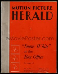 6p1280 MOTION PICTURE HERALD exhibitor magazine February 12, 1938 Bringing Up Baby, Radio City Revels
