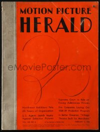 6p1279 MOTION PICTURE HERALD exhibitor magazine February 5, 1938 Snow White, Slight Case of Murder!
