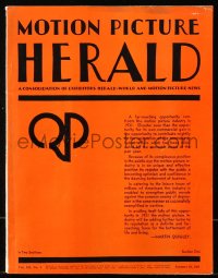 6p1211 MOTION PICTURE HERALD exhibitor magazine January 10, 1931 Cimarron, Joan Crawford in Paid!