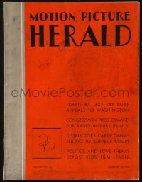 6p1278 MOTION PICTURE HERALD exhibitor magazine January 22, 1938 Lone Ranger serial & more!