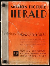 6p1259 MOTION PICTURE HERALD exhibitor magazine July 25, 1936 Mary of Scotland, Texas Rangers!
