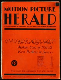 6p1225 MOTION PICTURE HERALD exhibitor magazine June 18, 1932 Igloo, Mickey Mouse & more!