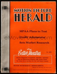 6p1336 MOTION PICTURE HERALD exhibitor magazine June 9, 1956 Earth vs the Flying Saucers, Bus Stop