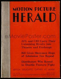 6p1264 MOTION PICTURE HERALD exhibitor magazine March 13, 1937 Marked Woman, Seventh Heaven & more!