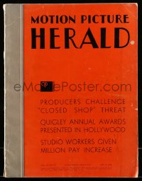 6p1256 MOTION PICTURE HERALD exhibitor magazine May 2, 1936 Great Ziegfeld, Buster Keaton & more!