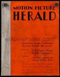 6p1288 MOTION PICTURE HERALD exhibitor magazine May 7, 1938 Adventures of Robin Hood & more!