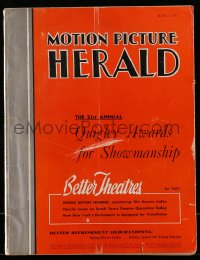 6p1330 MOTION PICTURE HERALD exhibitor magazine May 7, 1955 Abbott & Costello Meet the Mummy & more!