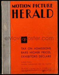 6p1275 MOTION PICTURE HERALD exhibitor magazine November 13, 1937 First Lady, Last Gangster & more!